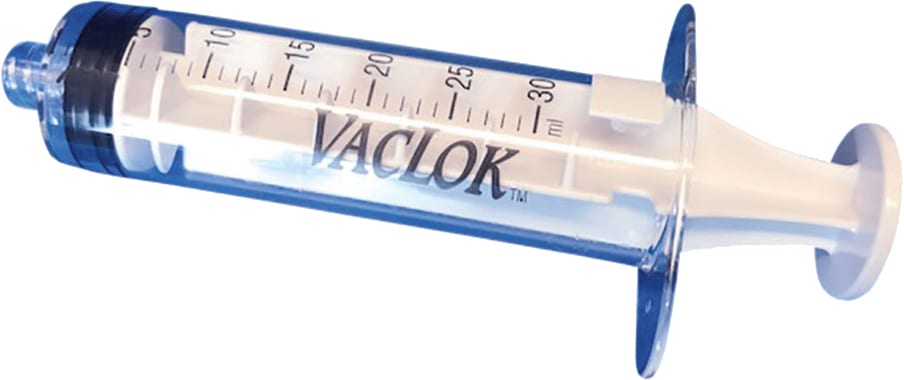VacLok Self Locking Syringe